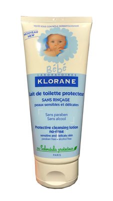 Klorane Bébé Lait de toilette protecteur sans rinçage