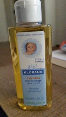klorane Klorane Bébé Huile de Massage Calendula