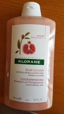 Klorane, Laboratoires Klorane, Pierre Fabre Eclat couleur : shampooing à la grenade cheveux colorés