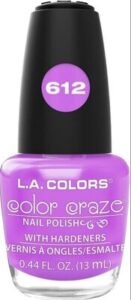 L.A. Colors Color Craze Purple Passion Nail Polish (No. 612)