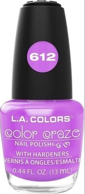 L.A. Colors Color Craze Purple Passion Nail Polish (No. 612)