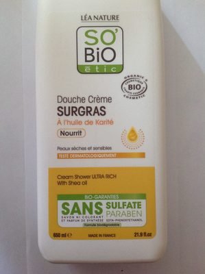 Léa nature Douche crème surgras â l’huile de karité