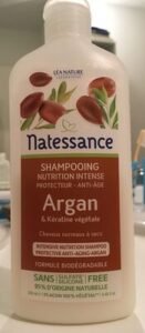 Léa Nature, Natessance Shampooing nutrition intense argan & kératine végétale