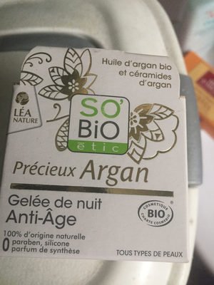 Léa Nature, So Bio Etic Gelée De Nuit Anti-âge à L’argan Bio