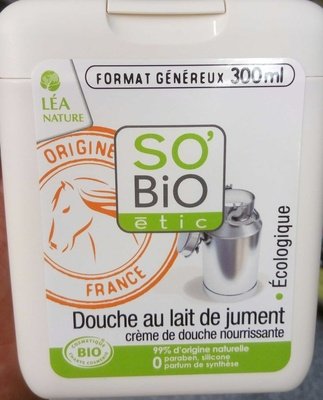 Léa Nature, So’ Bio étic Douche au lait de jument Crème de douche nourrissante