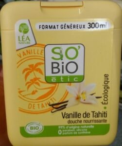 Léa Nature, So’ Bio étic Douche nourrissante Vanille de Tahiti
