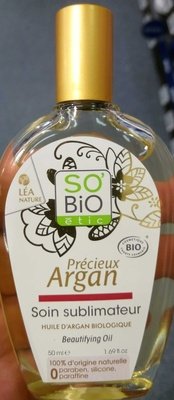 Léa Nature, So’ Bio étic Précieux argan Soin sublimateur