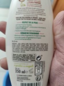 L’arbre vert bien être Lait corps réparateur à l’huile d’argan et fleur d’oranger.