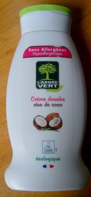 L’arbre vert Crème douche rêve de coco
