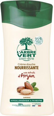 L’Arbre Vert, L’Arbre Vert bien-être, Novamex Crème douche Nourissante aux extraits d’Argan bio
