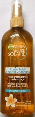 L’Oréal, L’Oreal Consumer products, Garnier, Ambre Solaire Huile après-soleil & après-vacances