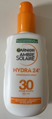 L’Oréal, L’Oreal Consumer products, Garnier AMBRE SOLAIRE Hydra 24H Sonnenschutz-Spray (SPF 30)