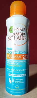 L’Oréal, L’Oreal Consumer products, Garnier Ambre Solaire Spray protecteur brumisateur FPS 20