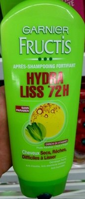 L’Oréal, L’Oreal Consumer products, Garnier, Fructis Après-shampooing fortifiant Hydra Liss 72H