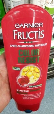 L’Oréal, L’Oreal Consumer products, Garnier, Fructis Fructis Après-shampooing Fortifiant Color Resist