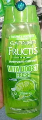 L’Oréal, L’Oreal Consumer products, Garnier, Fructis Fructis Shampooing fortifiant Vita Boost Fresh