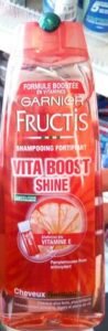 L’Oréal, L’Oreal Consumer products, Garnier, Fructis Fructis Shampooing fortifiant Vita Boost Shine