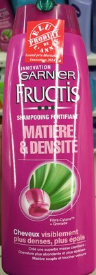 L’Oréal, L’Oreal Consumer products, Garnier, Fructis Fructis Shampooing fortifiant Matière & Densité