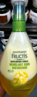 L’Oréal, L’Oreal Consumer products, Garnier, Fructis Nutri Repair 3 Huiles Démêlant soin instantané
