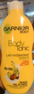 L’Oréal, L’Oreal Consumer products, Garnier, Garnier Body Body Tonic Lait hydratant fermeté