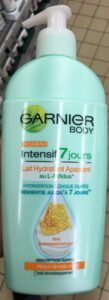 L’Oréal, L’Oreal Consumer products, Garnier, Garnier Body Intensif 7 jours Lait Hydratant Apaisant au L-Bifidus