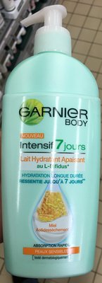 L’Oréal, L’Oreal Consumer products, Garnier, Garnier Body Intensif 7 jours Lait Hydratant Apaisant au L-Bifidus