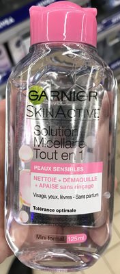L’Oréal, L’Oreal Consumer products, Garnier, Garnier SkinActive Solution Micellaire Tout en 1 Peaux Sensibles
