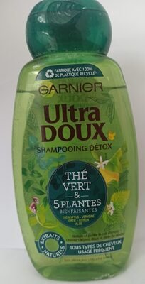 L’Oréal, L’Oreal Consumer products, Garnier Garnier Ultra Doux Shampooing Détox Thé Vert et 5 Plantes Bienfaisantes