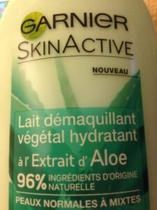 L’Oréal, L’Oreal Consumer products, Garnier Lait Démaquillant végétal hydratant à l’Extrait d’Aloe