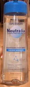 L’Oréal, L’Oreal Consumer products, Garnier Neutralia shampooing équilibre