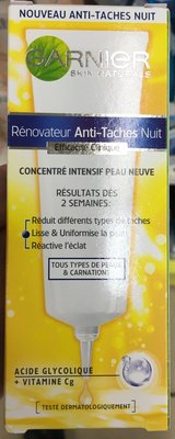 L’Oréal, L’Oreal Consumer products, Garnier Rénovateur Anti-Taches Nuit