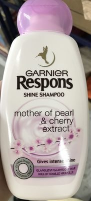L’Oréal, L’Oreal Consumer products, Garnier Respons Shine Shampoo Mother of Pearl & Cherry Extract