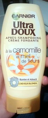 L’Oréal, L’Oreal Consumer products, Garnier, Ultra-Doux Après-shampooing crème fondante à la camomille et miel de fleurs