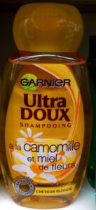 L’Oréal, L’Oreal Consumer products, Garnier, Ultra-Doux Shampooing à la camomille et miel de fleurs