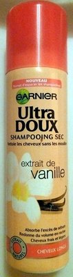 L’Oréal, L’Oreal Consumer products, Garnier, Ultra doux Shampooing sec extrait de vanille