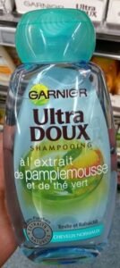 L’Oréal, L’Oreal Consumer products, Garnier, Ultra Doux Ultra Doux Shampooing à l’extrait de Pamplemousse et de thé vert