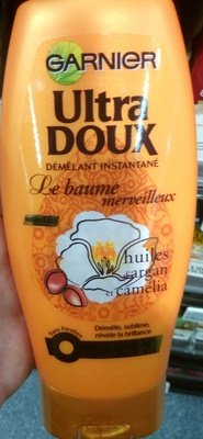 L’Oréal, L’Oreal Consumer products, Garnier, Ultra-Doux Ultra Doux Démêlant instantané Le Baume merveilleux Huiles d’argan et camélia