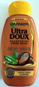 L’Oréal, L’Oreal Consumer products, Garnier, Ultra doux Ultra Doux Shampooing Crème Riche Aloé Vera et Huile de Karité Pur