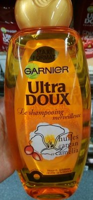 L’Oréal, L’Oreal Consumer products, Garnier, Ultra Doux Ultra Doux Le shampooing merveilleux Huiles d’Argan et Camélia (maxi format)