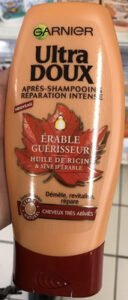 L’Oréal, L’Oreal Consumer products, Garnier, Ultra Doux Ultra Doux Après-Shampooing Réparation Intense Érable Guérisseur