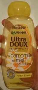 L’Oréal, L’Oreal Consumer products, Garnier, Ultra Doux Ultra Doux Shampooing à la camomille et miel de fleurs