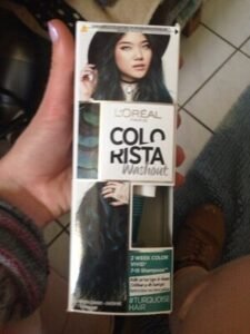 L’Oréal, L’Oreal Consumer products, L’Oréal Paris, Colorista Colorista Washout #turquoisehair