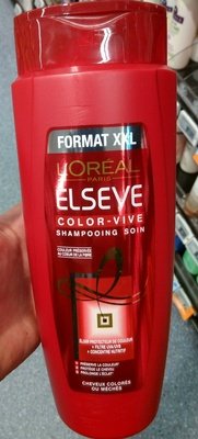 L’Oréal, L’Oreal Consumer products, L’Oréal Paris, Elseve Elseve Color-Vive Shampooing soin (format XXL)
