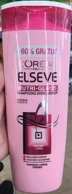 L’Oréal, L’Oreal Consumer products, L’Oréal Paris, Elseve Elseve Nutri-Gloss (+60% gratuit)