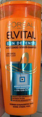 L’Oréal, L’Oreal Consumer products, L’Oréal Paris, Elvital Elvital Soin Defense Schützendes Sommer-Shampoo