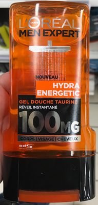 L’Oréal, L’Oreal Consumer products, L’Oréal Paris, L’Oréal Men Expert Hydra Energetic Gel douche Taurine 100mg