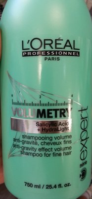 L’Oréal, L’Oreal Consumer products, L’Oréal Professional products, L’Oréal Paris, L’Oréal Professionnel Volumetry Shampoo