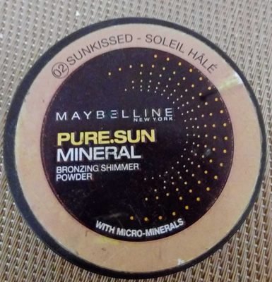 L’Oréal, L’Oreal Consumer products, Maybelline Pure Sun Mineral Bronze Shimmer Powder 02 Soleil Hâlé