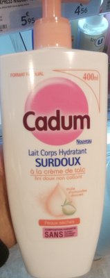 L’Oréal, LASCAD, Cadum Lait corps hydratant surdoux à la crème de talc