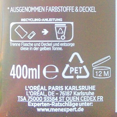 L’Oréal Men Expert Carbon Clean Duschgel 5in1